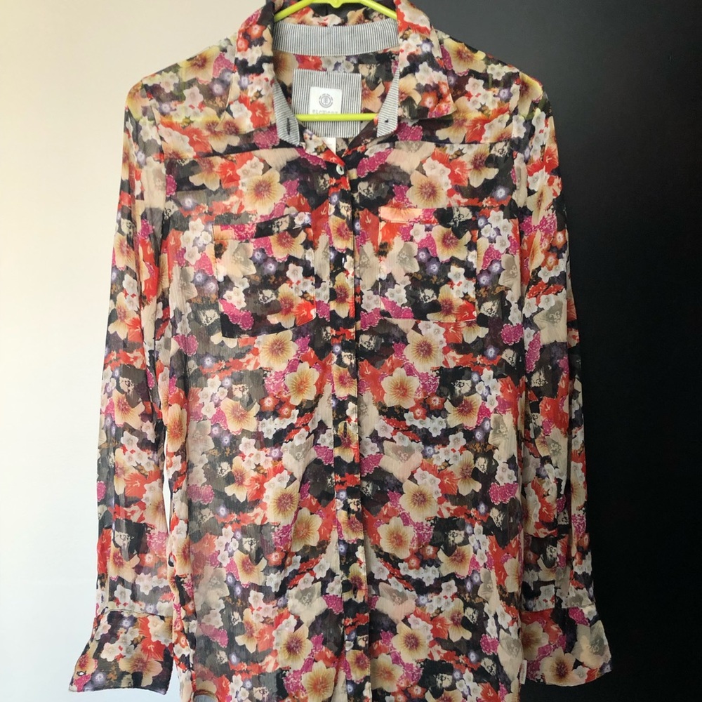 Element button up shirt